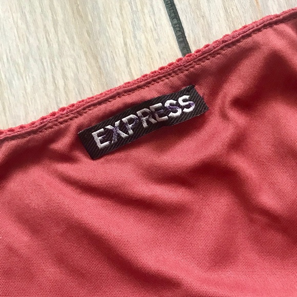 Maroon lace boho gypsy dress - Picture 5 of 5